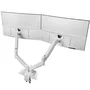 Mars Gaming MARM-PRO2 Soporte de Monitor Dual Blanco